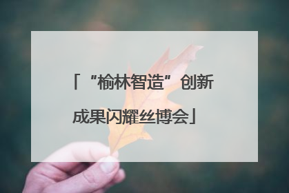 “榆林智造”创新成果闪耀丝博会