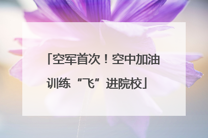 空军首次！空中加油训练“飞”进院校