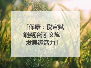 保康：税宣赋能尧治河 文旅发展添活力