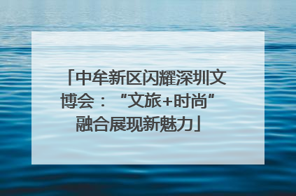 中牟新区闪耀深圳文博会：“文旅+时尚”融合展现新魅力