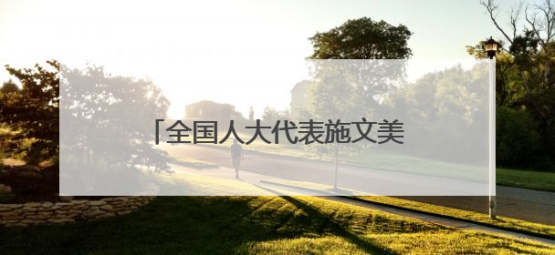 全国人大代表施文美建议让司法保障成为老年人“暖心护盾”
