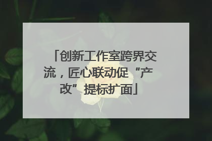 创新工作室跨界交流，匠心联动促“产改”提标扩面
