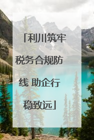 利川筑牢税务合规防线 助企行稳致远