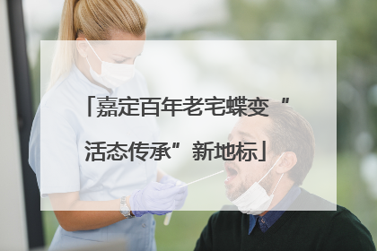 嘉定百年老宅蝶变“活态传承”新地标