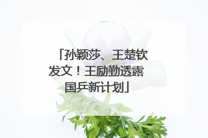 孙颖莎、王楚钦发文！王励勤透露国乒新计划