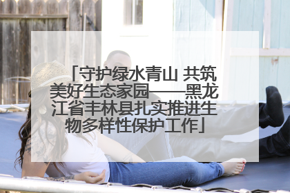 守护绿水青山 共筑美好生态家园——黑龙江省丰林县扎实推进生物多样性保护工作