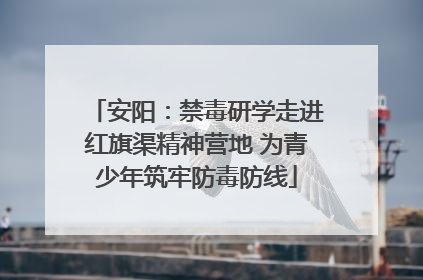 安阳：禁毒研学走进红旗渠精神营地 为青少年筑牢防毒防线