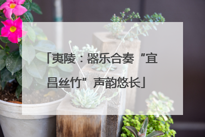 夷陵：器乐合奏“宜昌丝竹”声韵悠长