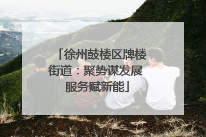 徐州鼓楼区牌楼街道：聚势谋发展 服务赋新能
