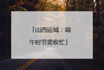 山西运城：端午时节麦收忙