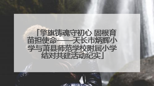 擎旗铸魂守初心 固根育苗担使命——天长市炳辉小学与萧县师范学校附属小学结对共建活动纪实