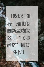 政协江淮行｜淮北段园新型功能区：“飞地经济”拔节生长