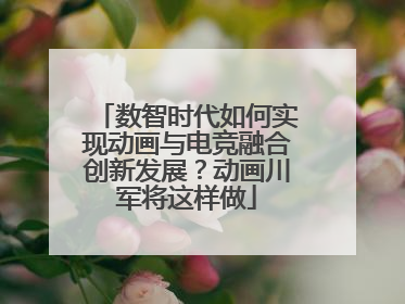 数智时代如何实现动画与电竞融合创新发展？动画川军将这样做