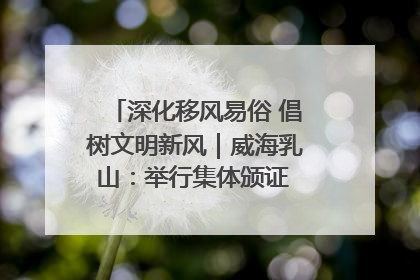 深化移风易俗 倡树文明新风｜威海乳山：举行集体颁证 倡导文明婚俗