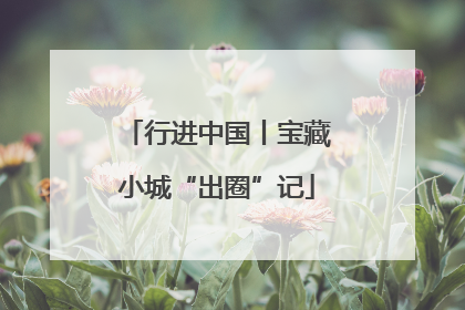 行进中国丨宝藏小城“出圈”记