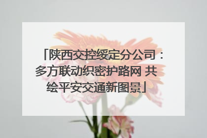 陕西交控绥定分公司：多方联动织密护路网 共绘平安交通新图景