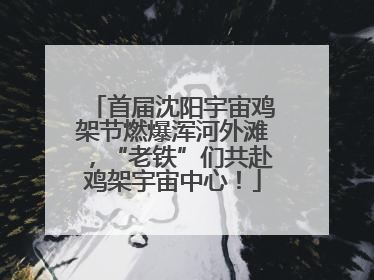 首届沈阳宇宙鸡架节燃爆浑河外滩，“老铁”们共赴鸡架宇宙中心！