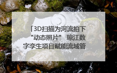 3D扫描为河流拍下“动态照片” 琼江数字孪生项目赋能流域管理｜新闻发布最前线